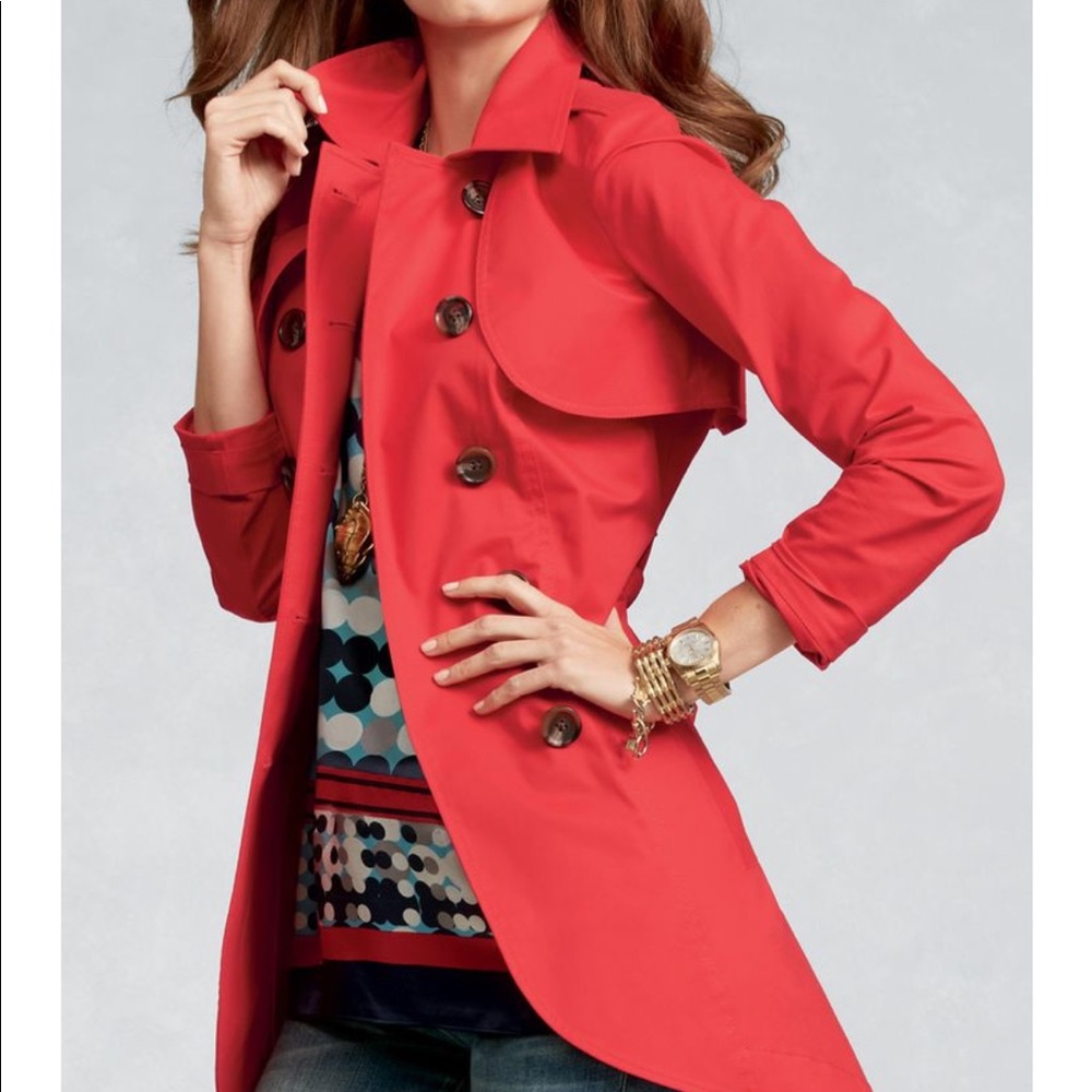 CAbi Bon Voyage Convertible Trench Coat